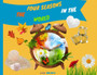 The Four Seasons Book : Explain Interesting and Fun Topics about Climate to Your Child
