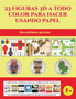 Manualidades geniales (23 Figuras 3D a todo color para hacer usando papel) : Un regalo genial para que los ninos pasen horas de diversion haciendo manualidades con papel.