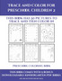 Preschool Coloring Book (Trace and Color for preschool children 2) : This book has 50 pictures to trace and then color in. : 22