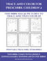 Printable Preschool Workbooks (Trace and Color for preschool children 2) : This book has 50 pictures to trace and then color in. : 22