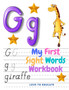 My First Sight Words Workbook - Trace, and then Write the Sight Word!