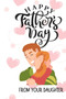 Happy Father's Day Book from Daughter