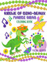 Krewe of Dino-Seaux Mardi Gras Coloring Book : Dinosaurs