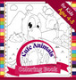 Cute Animals Coloring Book for Kids ages 4-8 : Fun Coloring book to Color Farm and Wild Animals, 72 pages