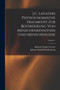 J.C. Lavaters Physiognomische Fragmente Zur Beforderung Von Menschenkenntniss Und Menschenliebe; Volume 1 by Johann Caspar Lavater - Paperback