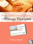 Professional Foundations for Massage Therapists by Patricia J. Benjamin - Paperback