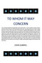 To Whom It May Concern by John Gabriel - Paperback
