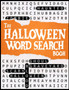 Halloween Word Search Book : A Spooky Halloween Puzzle Book for Adults and Teens : 1 by Cormac Ryan Press - Paperback