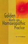 Golden Hints for Homoeopathic Practice by Dr.Tara Pada M.A.M.Sc. Chatterjee - Paperback