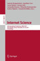 Internet Science : 4th International Conference, INSCI 2017, Thessaloniki, Greece, November 22-24, 2017, Proceedings : 10673 by Ioannis Kompatsiaris - Paperback