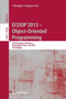 ECOOP 2013 -- Object-Oriented Programming : 27th European Conference, Montpellier, France, July 1-5, 2013, Proceedings : 7920 by Giuseppe Castagna - Paperback