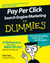 Pay Per Click Search Engine Marketing For Dummies by Kent - Paperback