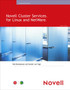 Novell Cluster Services for Linux and NetWare by Rob Bastiaansen - Paperback