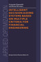 Intelligent Decision Aiding Systems Based on Multiple Criteria for Financial Engineering : 38 by Constantin Zopounidis - Paperback