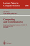 Computing and Combinatorics : Second Annual International Conference, COCOON '96, Hong Kong, June 17-19, 1996. Proceedings : 1090 by Jin-Yi Cai - Paperback