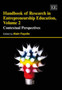 Handbook of Research in Entrepreneurship Education, Volume 2 : Contextual Perspectives