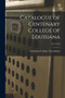 Catalogue of Centenary College of Louisiana; 1911-1912