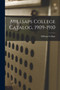 Millsaps College Catalog, 1909-1910