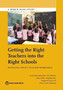 Getting the right teachers into the right schools : managing India's teacher workforce