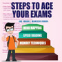 Steps to Ace Your Exams : Mind Mapping, Speed Reading, Memory Techniques