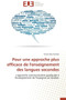 Pour Une Approche Plus Efficace de l'Enseignement Des Langues Secondes