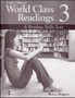 World Class Readings 3 Teacher's Manual/answer Key : A Reading Skills Text