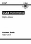 GCSE Maths AQA Answers for Workbook with Online Edition - Higher (A*-G Resits)