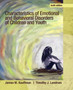 Characteristics of Emotional and Behavioral Disorders of Children and Youth : United States Edition