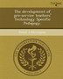 The Development of Pre-Service Teachers' Technology Specific Pedagogy