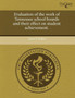 Evaluation of the Work of Tennessee School Boards and Their Effect on Student Achievement