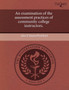 An Examination of the Assessment Practices of Community College Instructors