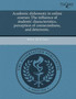 Academic Dishonesty in Online Courses: The Influence of Students' Characteristics