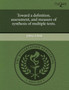 Toward a Definition