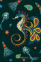 The Mermaid & Seahorse Workbook of Affirmations The Mermaid & Seahorse Workbook of Affirmations : Bullet Journal, Food Diary, Recipe Notebook, Planner, To Do List, Scrapbook, Academic Notepad