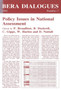 Policy Issues in National Assessment
