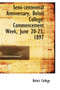 Semi-Centennial Anniversary, Beloit College : Commencement Week, June 20-23, 1897