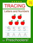 Tracing Letters and Numbers for Preschoolers : Trace Letters and Numbers Workbook for Preschoolers, Kindergarten and Kids Ages 3-5 (Pre K Workbooks) : 14