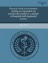 Physical Work Environment: Testing an Expanded Job Satisfaction Model in a Sample of Hospital Staff Registered Nurses