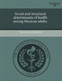 Social and Structural Determinants of Health Among Mexican Adults