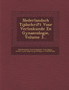 Nederlandsch Tijdschrift Voor Verloskunde En Gynaecologie, Volume 3...