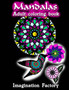 Mandalas adult coloring book : Advanced Patterns, animals & flowers by Imigination Factory - Paperback