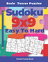 Brain Teaser Puzzles - Sudoku 9x9 Easy To Hard : Mind Teaser Puzzles For Adults by Panda Puzzle Book - Paperback