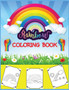 Rainbow Coloring Book : Big, simple and easy Rainbow coloring book for kids, girls and toddlers. Large pictures with cute rainbows, stars, ... wings. by Tulip Press House - Paperback