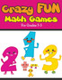 Crazy Fun Math Games : For Grades 3-5 by Bowe Packer - Paperback Crazy Fun Math Games : For Grades 3-5 by Bowe Packer - Paperback