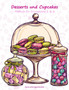 Malbuch mit Desserts und Cupcakes fur Erwachsene 1 & 2 by Nick Snels - Paperback