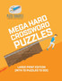 Mega Hard Crossword Puzzles Large Print Edition (with 70 puzzles to do!) by Puzzle Therapist - Paperback