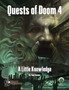 Quests of Doom 4 : A Little Knowledge - Swords & Wizardry by Tom Knauss - Paperback