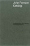 John Pawson : Katalog
