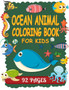 Ocean Animal Coloring Book For Kids : Ocean Animals & Underwater Marine Life