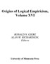 Origins Of Logical Empiricism